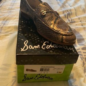 Sam Edelman Animal Print Loafers - Loraine